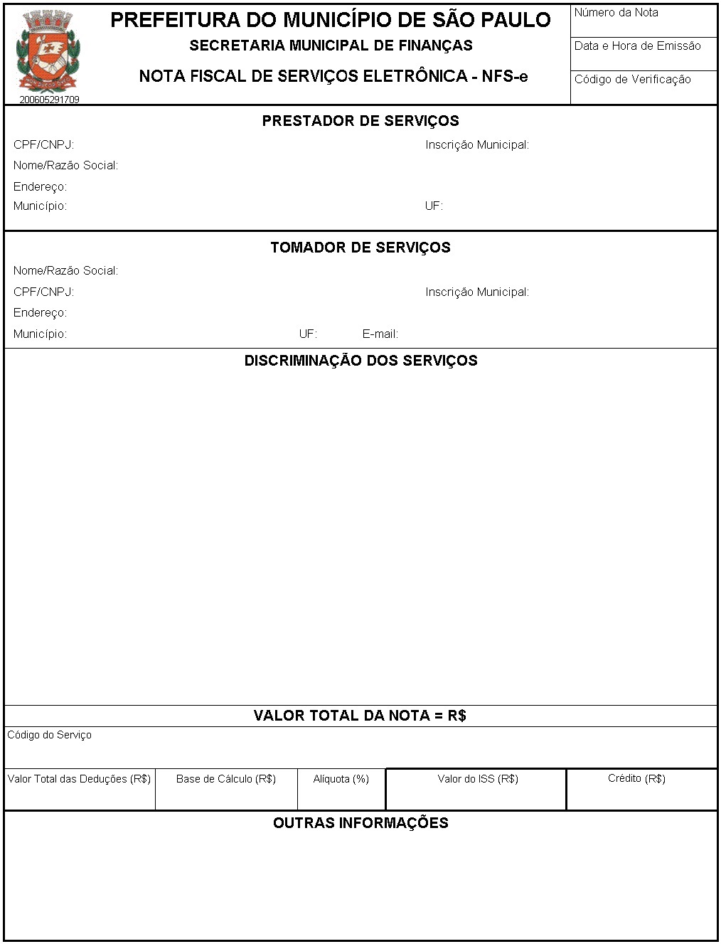 Formulário para adesão de Municípios ao convênio NFS-e — Portal da Nota  Fiscal de Serviço eletrônica