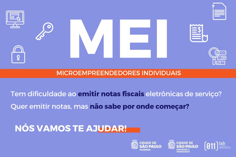 Comunicado: Nota Fiscal de Serviço Emissor Nacional para MEI -  Microempreendedor Individual, Prefeitura, Notícias